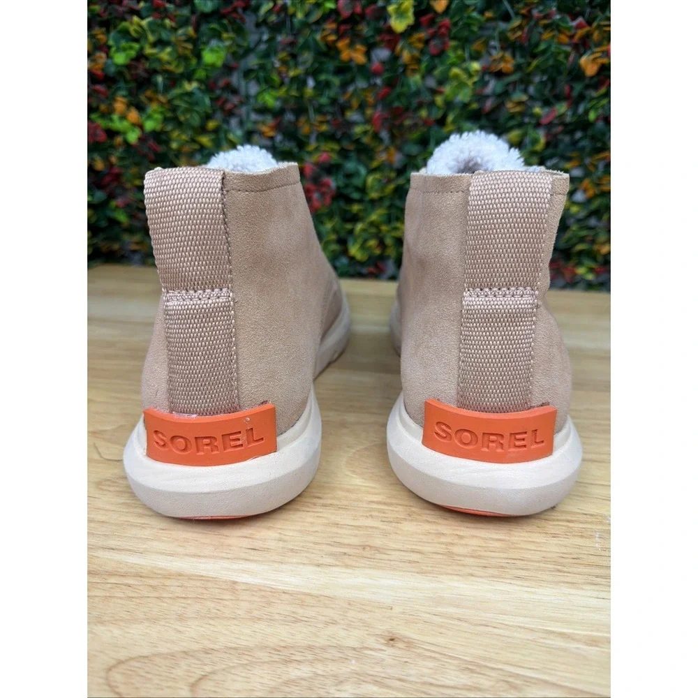 Sorel Explorer II Drift Waterproof‎ Suede Ankle Booties Boots Shoes Tan Women 12